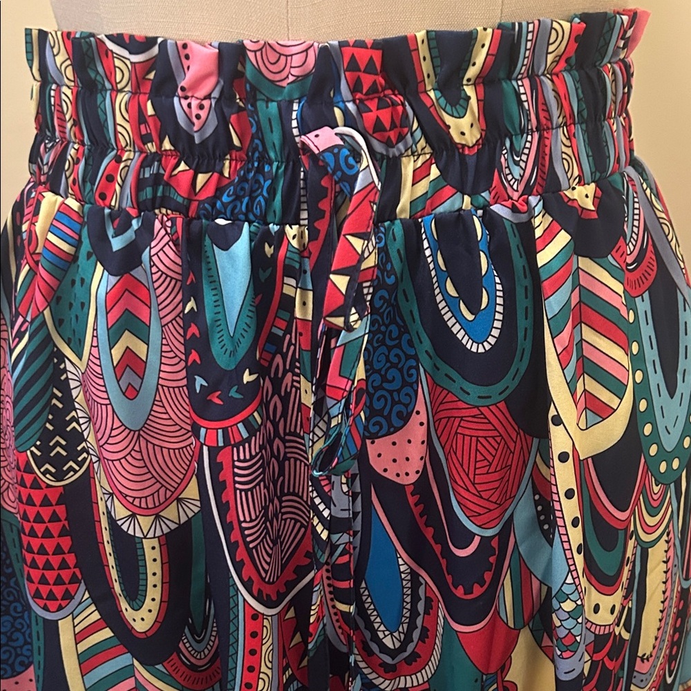 SHEIN Multicolor Wide Leg Pants - Picture 3 of 3